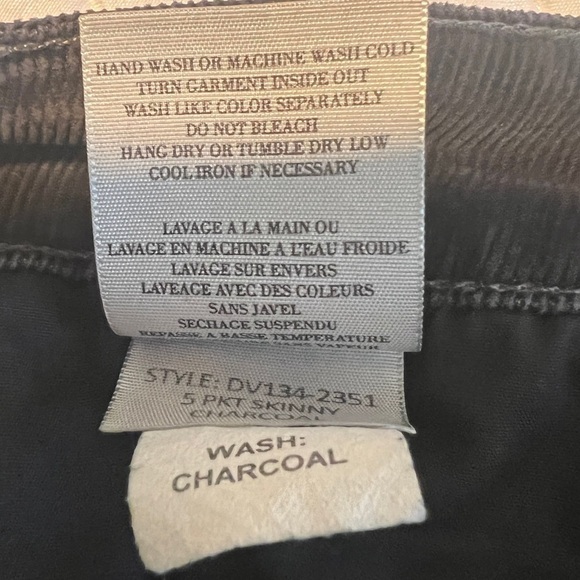 Vince 5 Pocket Skinny Corduroy Pants - Picture 6 of 6